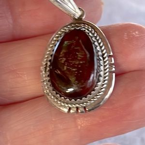 Chocolate Jasper Pendant